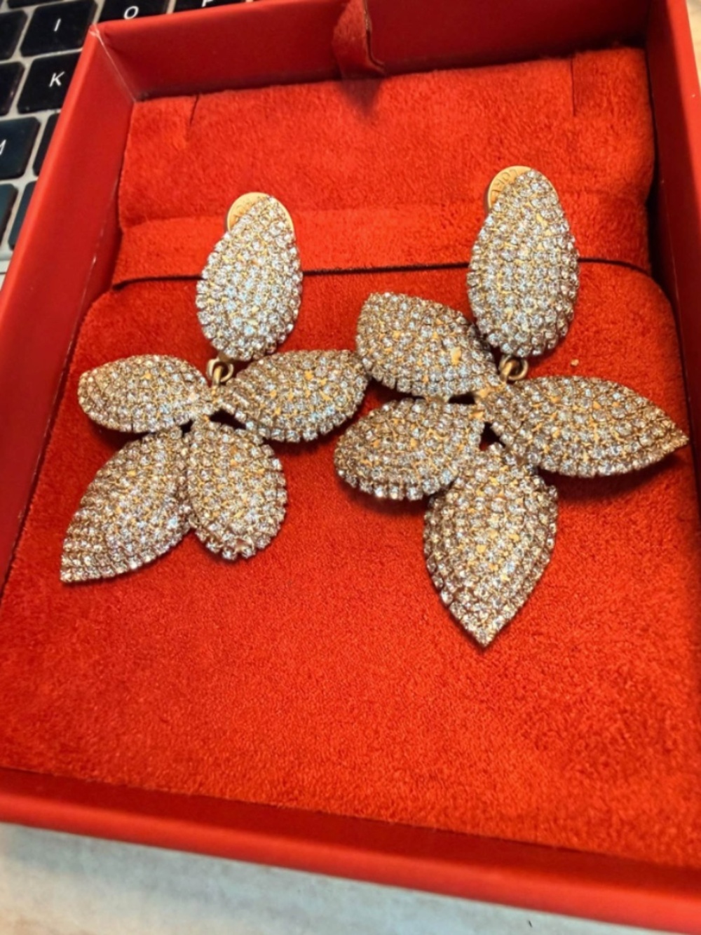 Loren Hope Crystal Statement Earrings